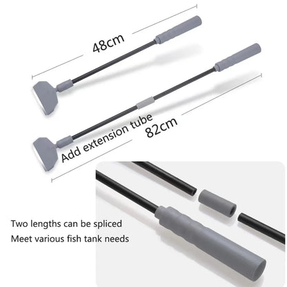 Aquarium Fish Tanks Cleaning Tools Kit Algae Tank Cleaner Set Aquarium Cleaner Fish Tank Net Scraper Sponge accessories