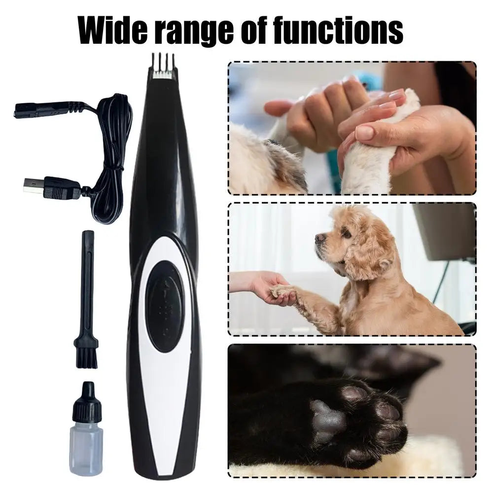 Pet Hair Clipper Cordless Trimmer for Cat Hair USB Rechargeable Dog Kitten Hair Clipper Portable Electric Pet Grooming Tools