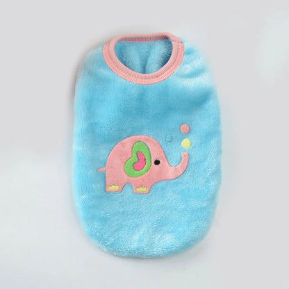 Guinea Pig Clothes Small Animal Rabbit Cat Warm Vest Cozy T-Shirt for Guinea Pig Ferret Bunny Kitten Chihuahua and Small Animals