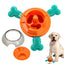 Dog Treat Dispenser Ball Toy Pet Ball Dispenser Funny Leaking Food Cat Interactive Toy Dogs Puppies Food Dispenser Slow Feeder