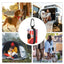 Dog Poop Bags Dog Waste Bag Holder with Graphic Print Poop Bag Dispenser Doggy Waste Bags Portable Doggie Bag Holder for Travel
