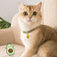 Pet Supplies Accessories for Cats Adjustable Cat Necklace for Kitten Puppy Small Dog Cat Breakaway Bell Collar with Cute Pendant