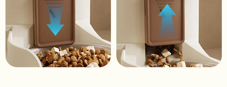 New Type of Pet Cat Large Water Dispenser Automatic Water Feeder Food Container Water and Grain Integrated Dry Wet Separation