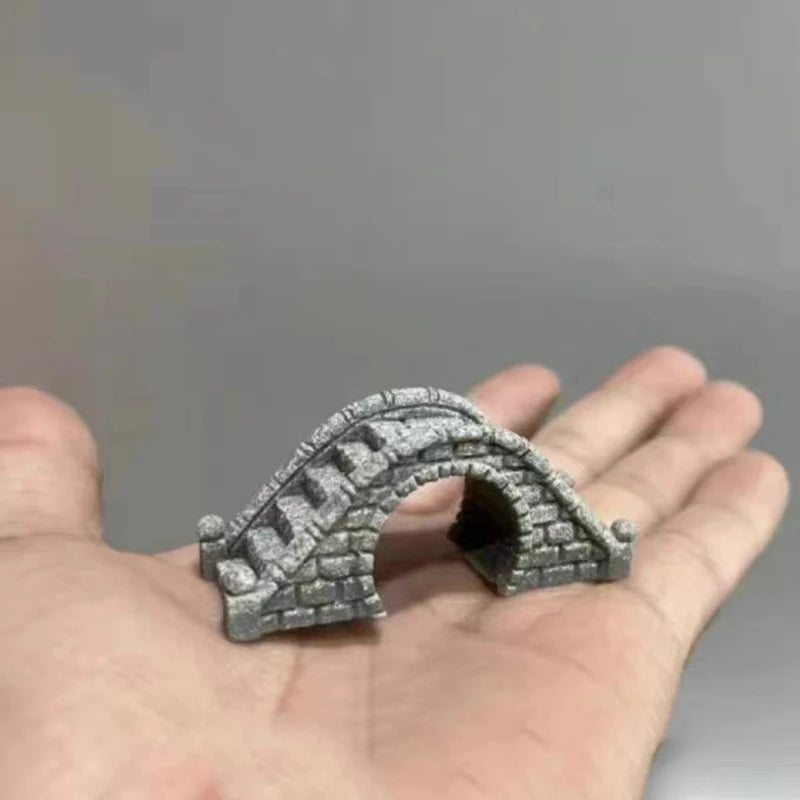 Resin Small Bridge Aquarium Ornaments Decoration Artificial Mountain for fish Tank Resin Aquarium Ornament Fish Tank Background