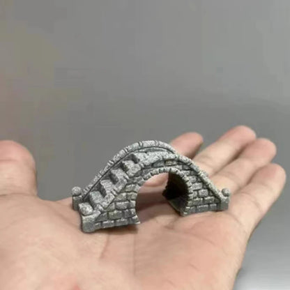 Resin Small Bridge Aquarium Ornaments Decoration Artificial Mountain for fish Tank Resin Aquarium Ornament Fish Tank Background