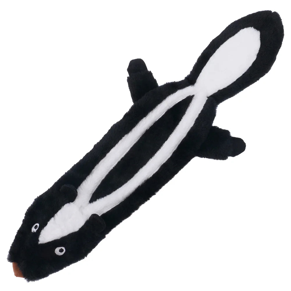 Dog Plush Toy Plush Animal Skin Three Piece Set Of Unfilled Pet Toys Squeaking Sound Dog Toys Fleece Squeak Toys
