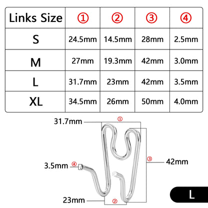 Pinch Collar for Dogs Adjustable Training Dog Collar Prong Collar with Quick Release Buckle for Medium Large Dogs,No Pull Collar