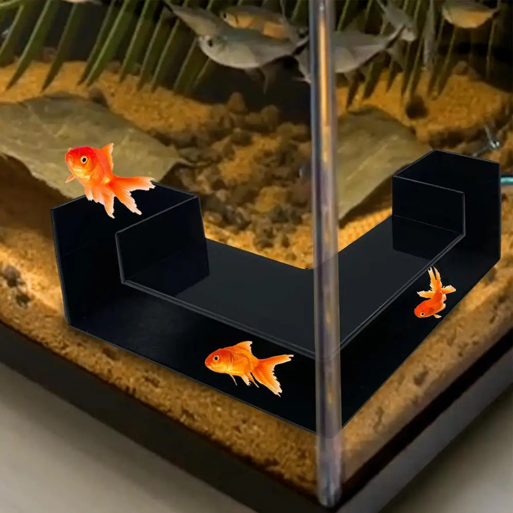 Aquarium Shrimp Hides Attractive Shrimp Hiding Tunnel for Corner Decorative Aquarium Tunnel Multifunctional Shrimp Cave