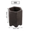 UXCELL Aquarium Hideaway Rock Cave Decoration Parts Resin Fish Shrimps Shelter Pottery House Canister Fish Tank Accessories