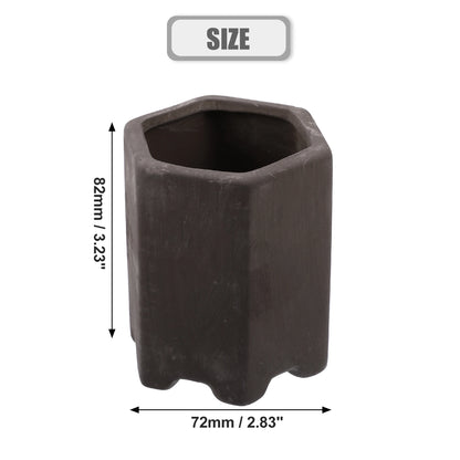 UXCELL Aquarium Hideaway Rock Cave Decoration Parts Resin Fish Shrimps Shelter Pottery House Canister Fish Tank Accessories