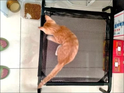 Elevated Bed For Dogs Folding Pet Camping Bed Cat Dog House Portable Removable Washable Cats Kennel Puppy Beds Dog Accessories