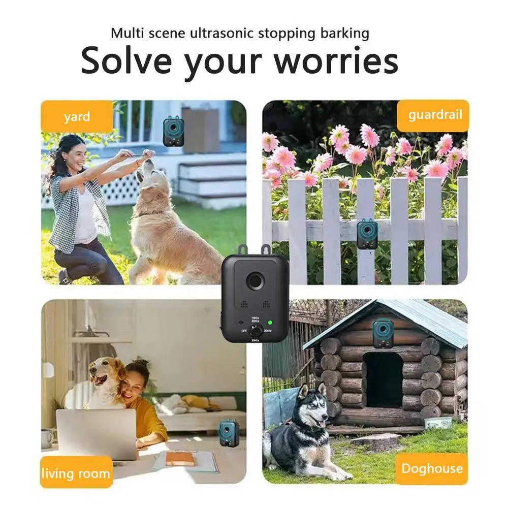 Anti Barking Device Ultrasonic Auto Dog Control Devices Barking Device Stop Dog Barking Deterrents for Dog Training Indoor