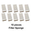 10 Pcs Filter Sponge for Cat Drinkers(Does Not Include A Cat Drinker)