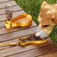 Dog Water Bottle Outdoor Pet Water Cup Food Container Portable Pet Travel Water Bowl 2-in-1 Leak Proof Drinking Cup Food