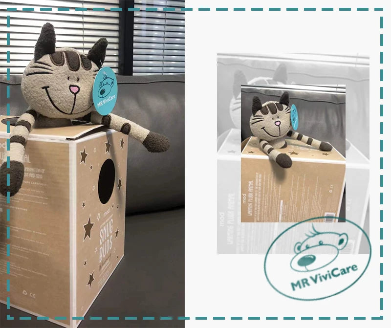 MR ViviCare Cat Plush Toy Small Soft Simulation Kids Stuffed Animal Toys For Children Cute Photo Props Girls Birthday