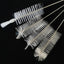 Nylon Aquarium Brush Tube Pipe Filter Cleaning Brushes Stainless Steel Water Filter Hose Flexible Aquarium Cleaner Accessories