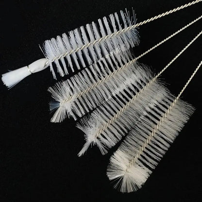 Nylon Aquarium Brush Tube Pipe Filter Cleaning Brushes Stainless Steel Water Filter Hose Flexible Aquarium Cleaner Accessories