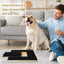 Dog Nail Scratch Board Adjustable Wooden Scratching Board with Built-in Treat Box Dog Nail File Board Self Scratcher Toy