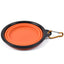 Pet Dog Collapsible Bowl Folding 350ml Silicone Bowl Outdoor Travel Portable Puppy Food Container Feeder Dish Bowl Pet dog bowls
