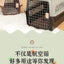 Pet air box, cat and dog car trunk cage, large medium and small cats and dogs can carry the checked box when they go out