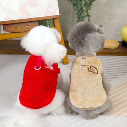 Warm Thermal Fleece Dog Winter Clothes Dog Sweater for Small Medium Dogs,Yorkie Chihuahua Fleece Vest Puppy Pullover Pet Apparel