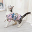 Summer Dog Shirt Hawaiian Beach Pet Clothing Coconut Tree Flower Print Puppy T-Shirt for Small Dogs Cats Vest Camp Shirt for Pug