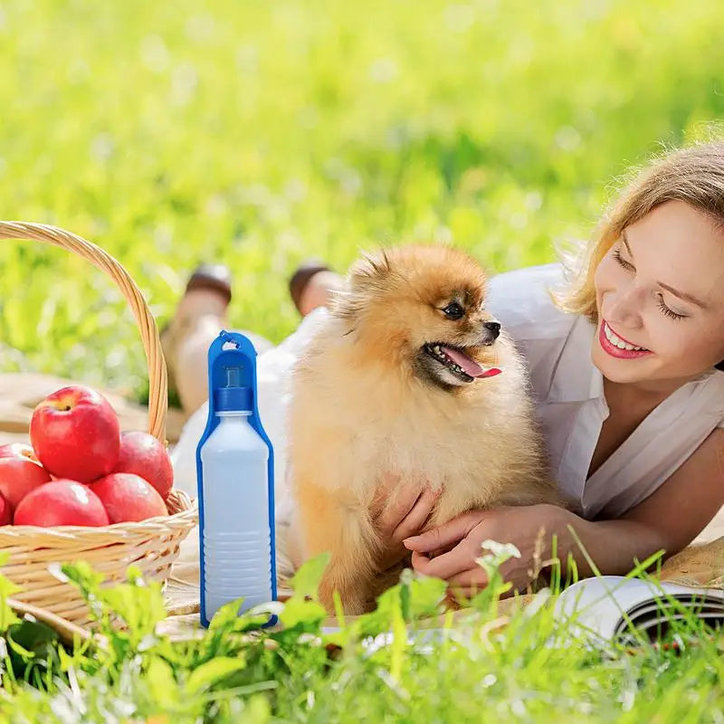 Portable Pet Water Bottle Puppy Water Dispenser Foldable Dog Water Bottles For Walking Leakproof Outdoor Travel Water Bowl For