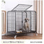 Dog Cage Large Dog Small to Medium Dog Golden Retriever Labrador Corgi Side Ranch with Toilet Separation Indoor Household Nest