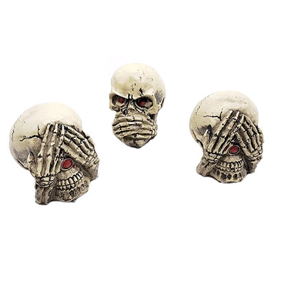 Resin Aquarium Ornaments Decoration Simulated Character Skull Decoration For Fish Tank Ornament Aquatic Pet Supplies Decorations