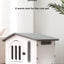 Dog Kennel Indoor and Outdoor Ventilation and Breathable Easy To Install Easy To Clean Thickened Not Deformed Luxury Pet Villa