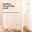 Organ cat scratch board foldable cat toy with bell for self fun and relaxation, cat scratch resistant corrugated paper, scratch