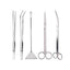 Stainless Steel Aquarium Tank Tools Kit Fish Tanks Aquatic Plants Grass Scissor Tweezers Shovel Kit Aquarium Maintenance Tools