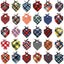 Plaid Cat Dog Bandana Pet Puppy Soft Cotton Bandanas Handkerchiefs Scarfs Triangular Bandages Accessories for Kittens Puppies