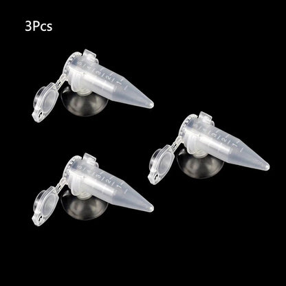 Automatic Fish Feeder Brine Shrimp Feeder Red Worm Feeding Feeder Worm Funnel Cup Fish Food Feeding Tool with Suction Cup New