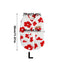 Dog Cold Weather Clothes Warm Open Back Winter Pet Clothes Cute Printed Floral Pattern Clothing For Daily Wear Walks Soft