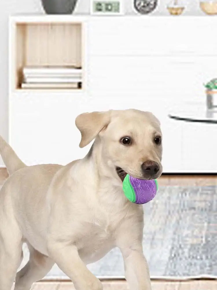 Dogs Interactive Toys Interactive Dog Ball Squeaky Balls Toys Pet Grinding Teeth Toy for Dog Pet Teeth Cleaning Pet Supplies