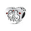 MULA 1PC Silver Plated Pig Bird Beads Fit Original Charm Bracelet DIY Jewelry Making For Woman