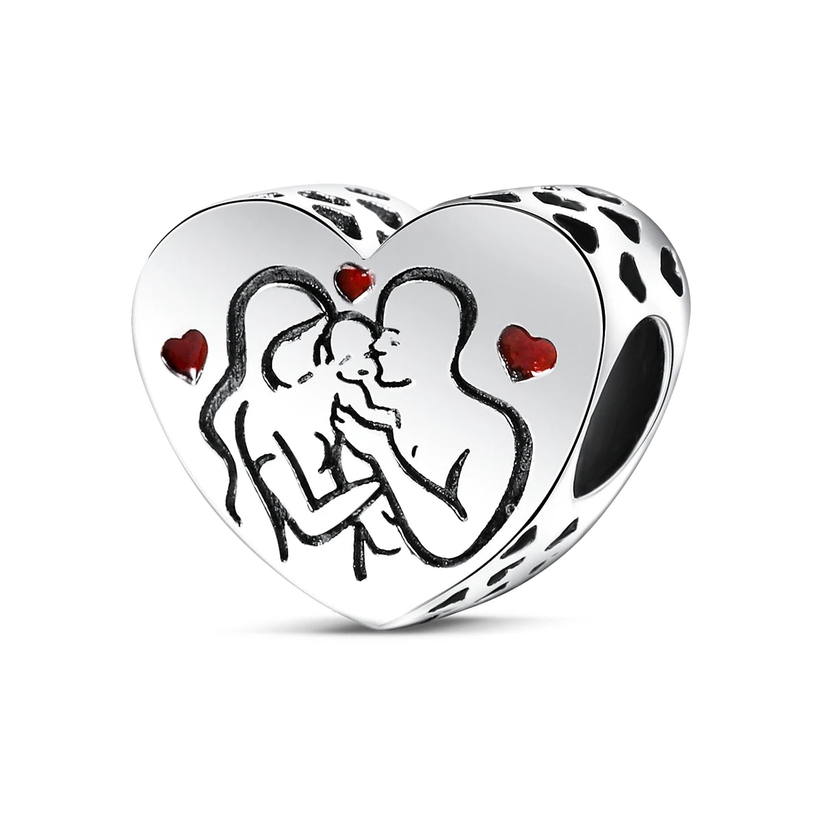 MULA 1PC Silver Plated Pig Bird Beads Fit Original Charm Bracelet DIY Jewelry Making For Woman
