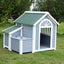 All Seasons Solid Wood Dog House Outdoor Rainproof Outdoor Pet Kennel Large Kennel