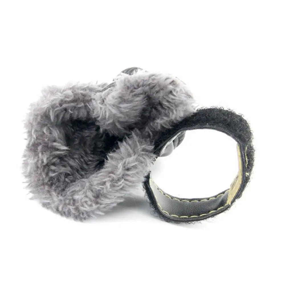 Dog Winter Boots 4PCS Winter Warm Skid-proof Snow Boots For Small Dog Breathable Dog Boots