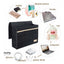 Bedside Organizer Caddy Felt Storage Bag Bed Sofa Shelf Pouch Holder Books Holder And Tissue Box Versatile Compact And