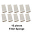 10 Pcs Filter Sponge for Cat Drinkers(Does Not Include A Cat Drinker)