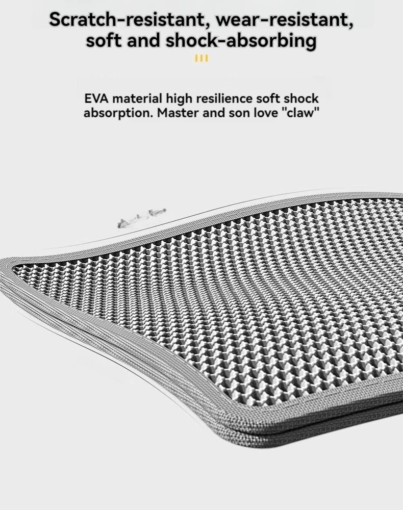 Cat Litter Mat EVA Double Layer Cat Litter Mat Cat Litter Basin Sand Falling Mat Eva Cat Litter Mat Cat Nest Mat Pet Mat