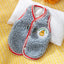 Winter Fleece Dog Clothes Pet Dog Coat and Scarf Set Chihuahua Bichon French Bulldog Costume Puppy Vest Pet Cardigan Clothing