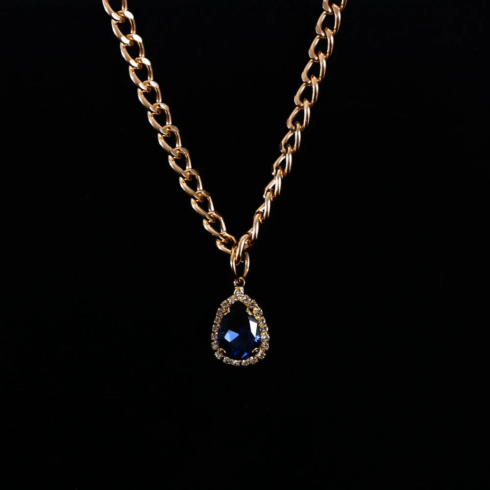 Cat Collar Dog Princess Love Cat Necklace Handmade Birthday Party Necklace Cat Accessories Pet Puppy Crystal Diamond Pendant