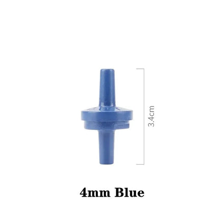 10pcs Aquarium One Way Check Valve CO2 Aquarium Fish Tank Air Pump Check Valve Increasing Pump Hose Accessories acuario