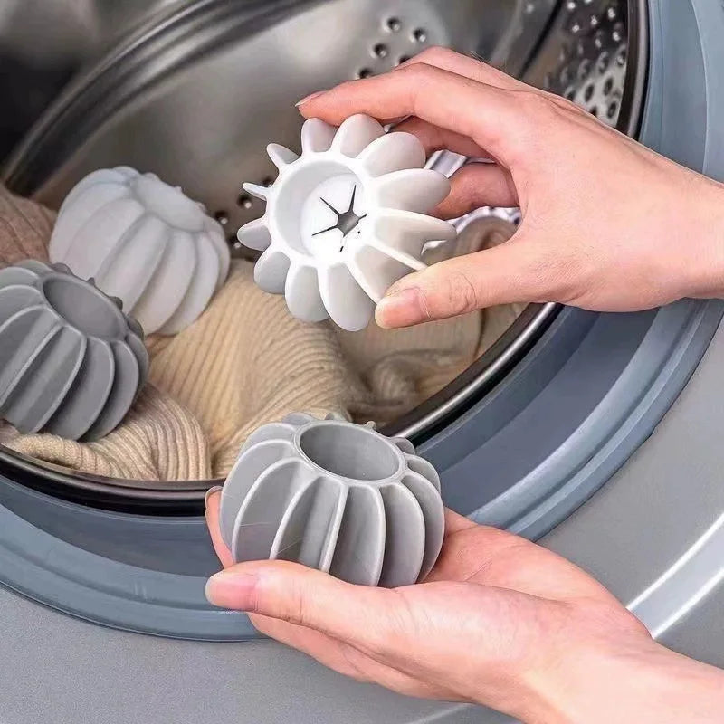Laundry Ball Reusable Clothes Hair Cleaning Tool Pet Hair Remover Washing Machine Cat Hair Catcher Laundry Ball