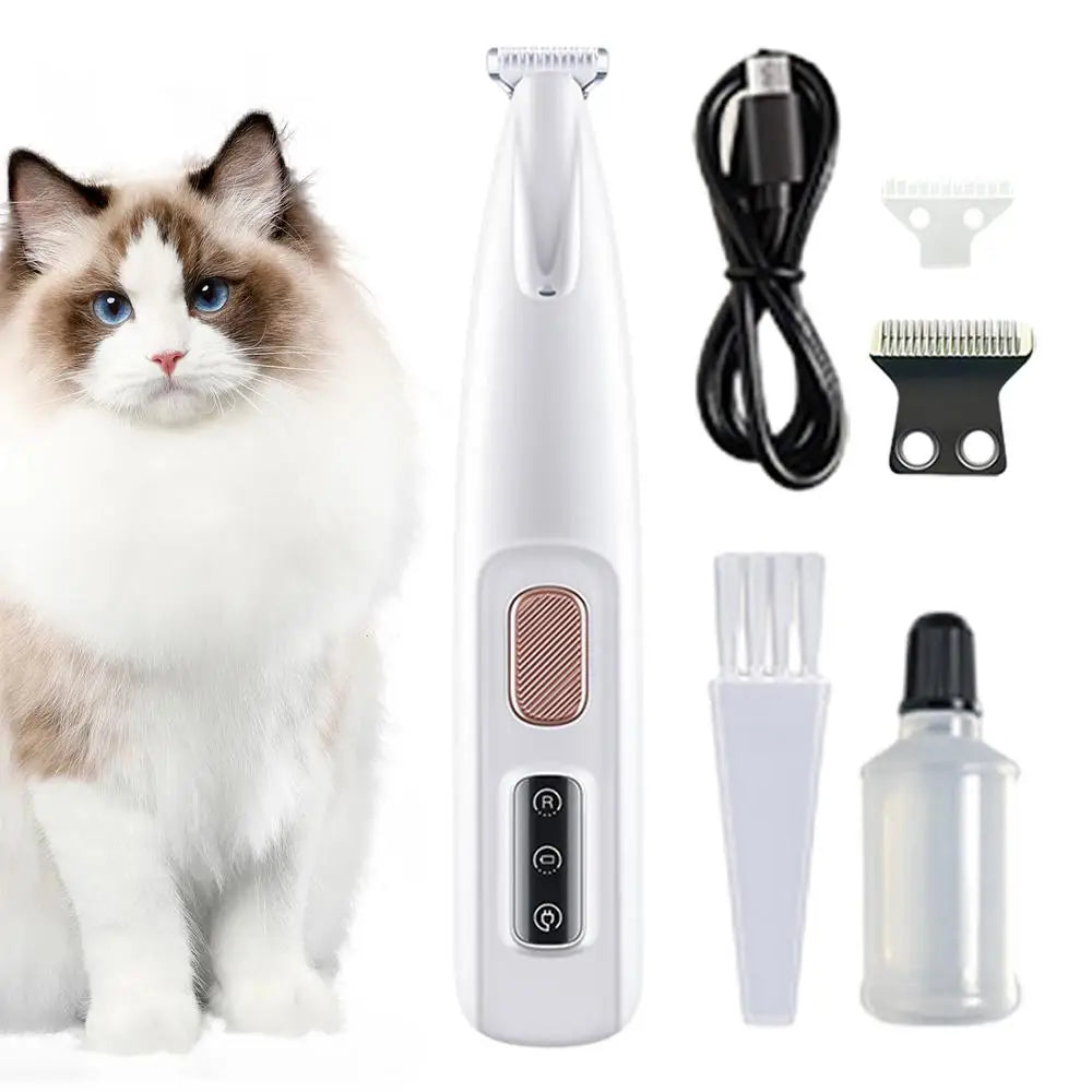 Dog Paw Trimmer Paw Pad Trimmer Paw Trimmer Rechargeable Cordless Nail Grinder Shaver For Cats And Other Pets