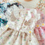 Floral Summer Clothes for Small Dogs Short Sleeve Lace Pink Sphinx Cat Dresses Princess Party Wear Breathable Pet Clothing