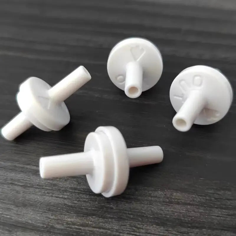 5pcs/10pcs White Fish Aquarium Air Pump Check Valve 5 X One Way Non-Return Check Valve Aquarium Co2 System Air Pump Blue